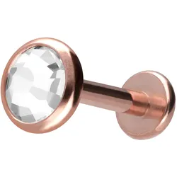 Titan Labret mit Innengewinde KRISTALLDISC