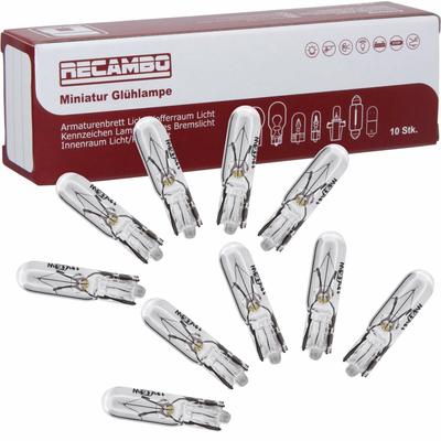 RECAMBO Glühlampe, Hauptscheinwerfer Lim-26 (10Stk)