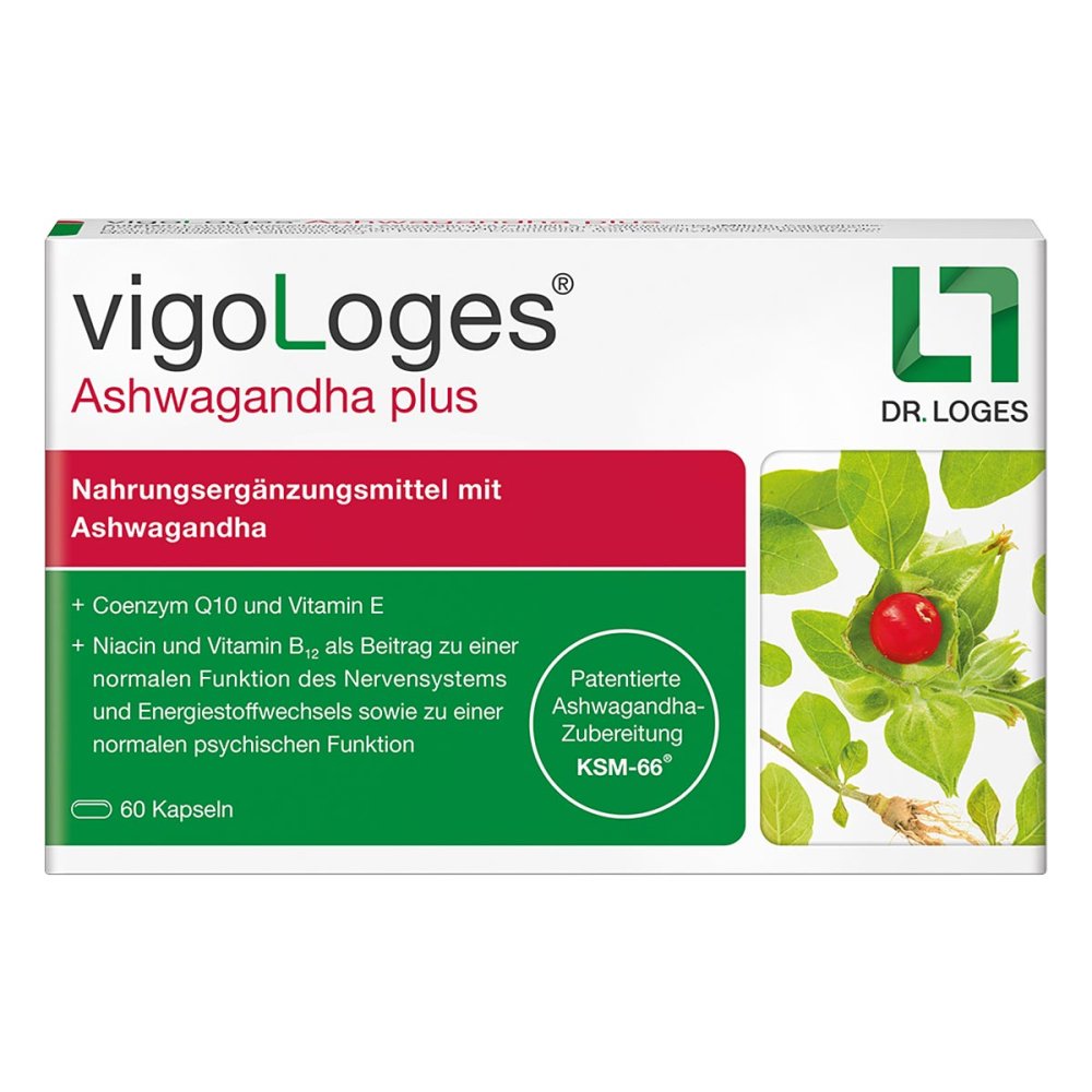 Dr. Loges + Co. GmbH Vigologes Ashwagandha Plus 16901403