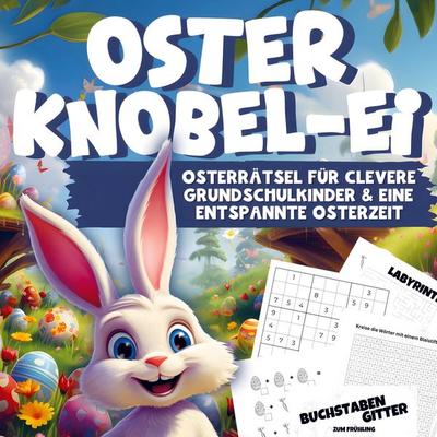 Oster Knobel-Ei - Osterrätsel für clevere Grundschulkinder, Taschenbuch von Luisa Rapp, Buchstaben Verlag, 978-94-037-8751-0