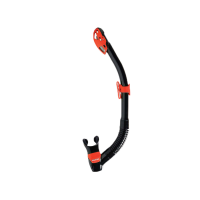 Mares Schnorchel Rebel Dry - Schwarz Rot