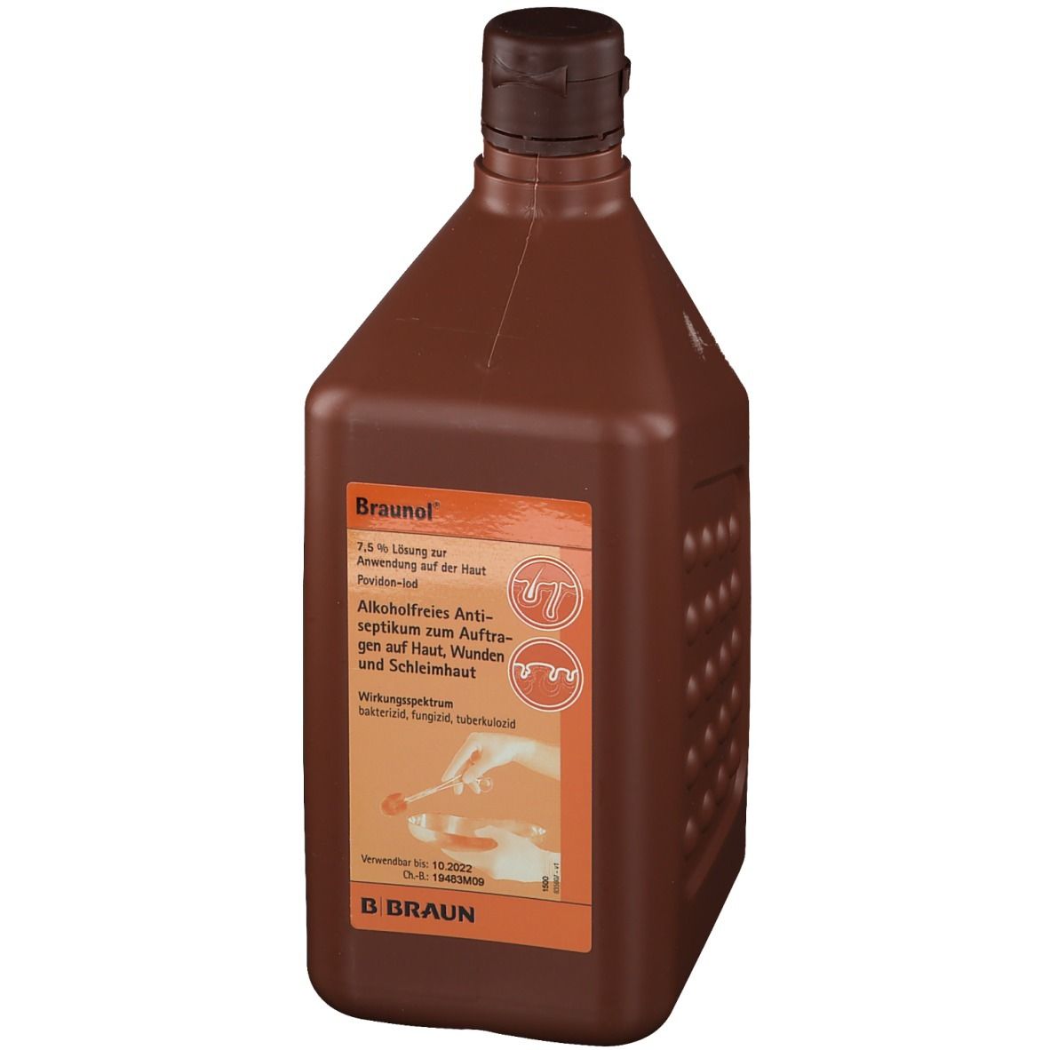 Braunol Schleimhautantiseptikum 1000 ml Lösung
