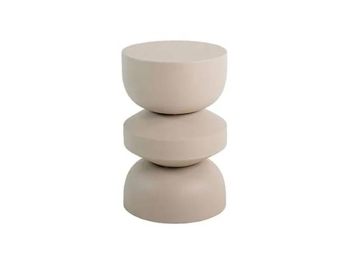 Kick Collection Beistelltisch Fos - Beige - Modern und Hochwertig - Aluminium - Erhältlich in vielen Farben
