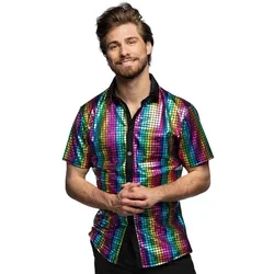 Boland Hemd Disco Diamond Regenbogen (XL)