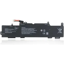 HP SS03050XL-PL Laptop-Batterie (3 Zellen, 4300 mAh), Notebook Akku, Schwarz
