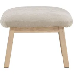 Ebuy24 Rile Pouf beige, whitewash.