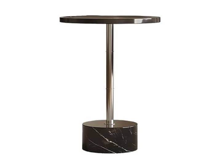 TEESONG Beistelltische für Wohnzimmer, kleiner runder Tisch, Luxus, leicht, Sofa-Seite aus Marmor, Wohnzimmer, Haus, Wohnung, Café, Beistelltisch für Wohnzimmer, Couchtisch