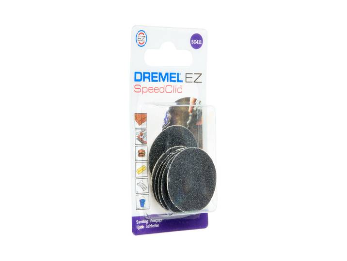 Dremel Sc411 EZ SpeedClic Schleifscheiben ⌀ 2.5 cm 6 Stück