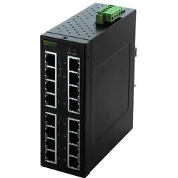 Murr Elektronik Netzwerk Switch RJ45 Murrelektronik TREE (16 Ports), Netzwerk Switch, Schwarz