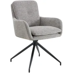 CLP Esszimmerstuhl Pickett Stoff   Farbe: taupe