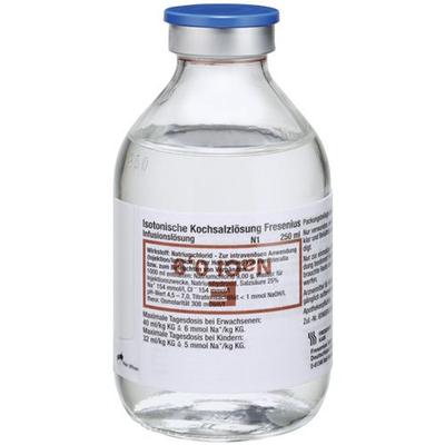 Kochsalzlösung 0,9% Glasfl.Fresenius 10x250 ml Infusionslösung