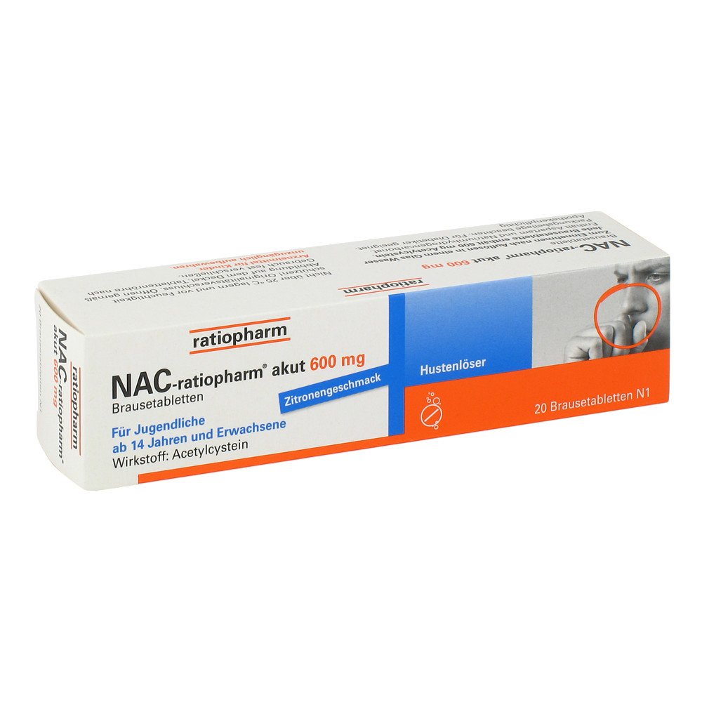 ratiopharm GmbH NAC-ratiopharm akut 600mg Hustenlöser 06323000