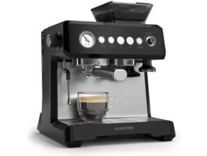 GrandPresso 1350W 20bar Machine Expresso Noir