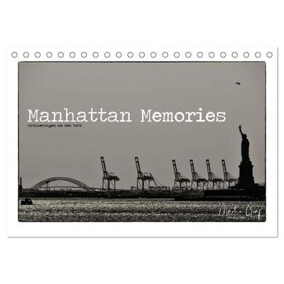 Manhattan Memories - Erinnerungen an New York (Tischkalender 2027 DIN A5 quer), CALVENDO Monatskalender