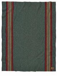 Pendleton Green Heather Yakima Camp Wool Blanket