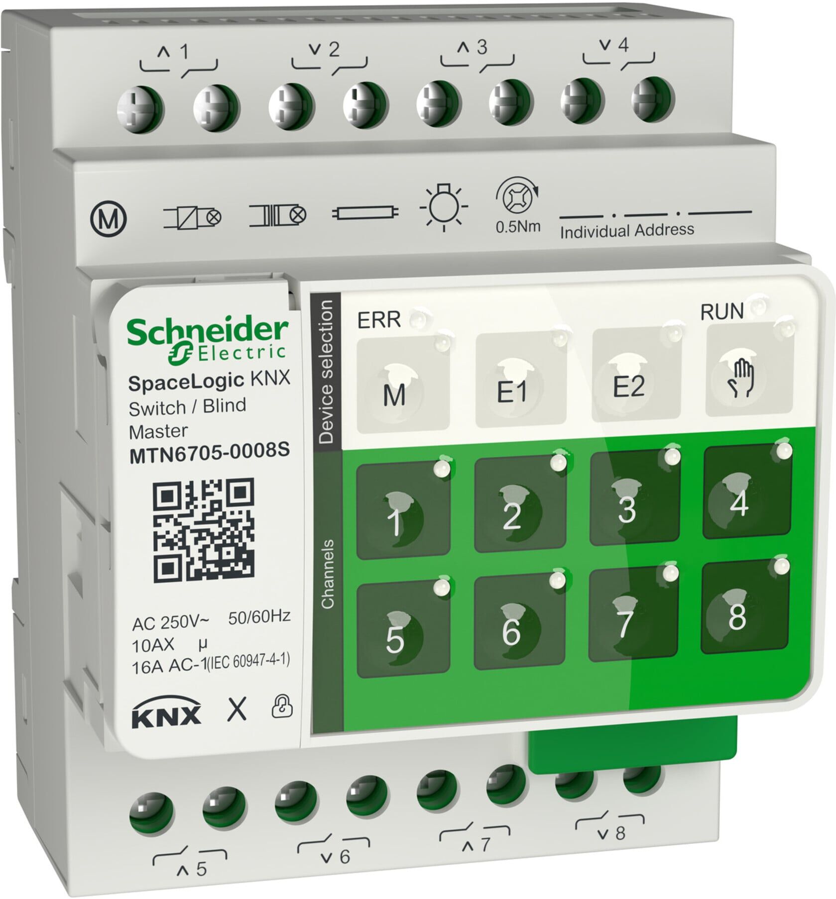 Schneider Electric Schalt/Jal Spacelogic Knx Secure Master MTN6705-0008S)