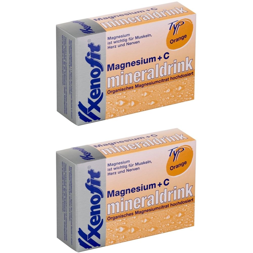 Xenofit Magnesium+Vitamin C Btl. 2x 2x20x4 g Granulat