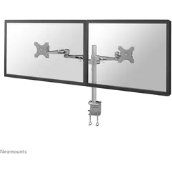 Neomounts FPMA-D935D Monitor Tischhalterung (Tisch, 27", 12 kg), Monitor Halterung, Silber
