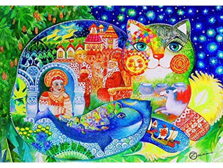Bluebird Puzzle - Russische tale - 1500 delen - (70411) Russische geschiedenis