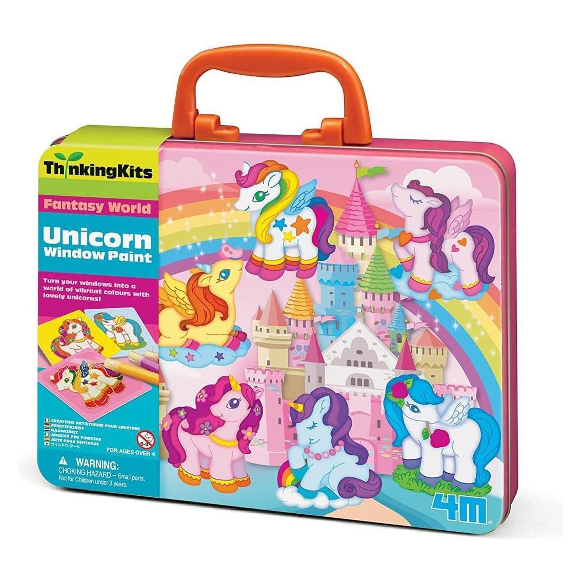 4M Thinking Kits / Make Unicorn Window Stickers (54060969)
