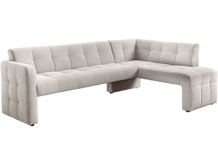 exxpo - sofa fashion Barista, bequem und elegant, hohe Bodenfreiheit, Eckbank Barista bequem und elegant, hochwertige Detailverarbeitung