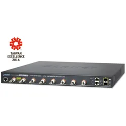 PLANET 8-port Coax 2-port 101001000T 2-port 1001000X