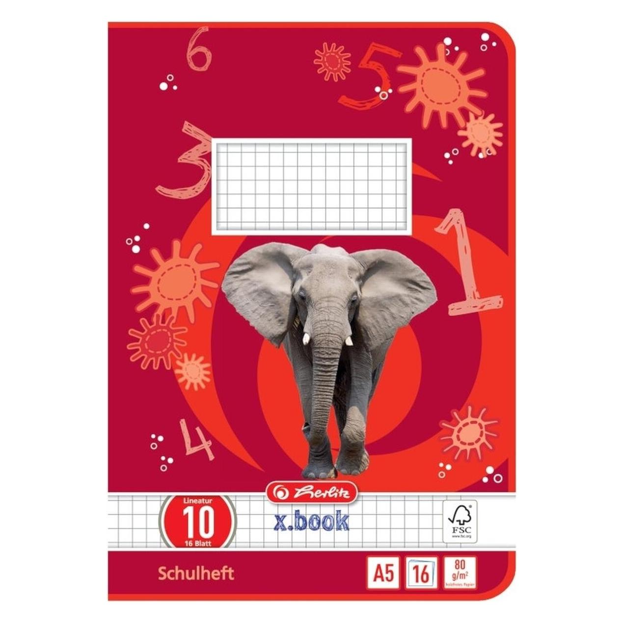 Herlitz X.book (A5, Kariert) (3321007-013)