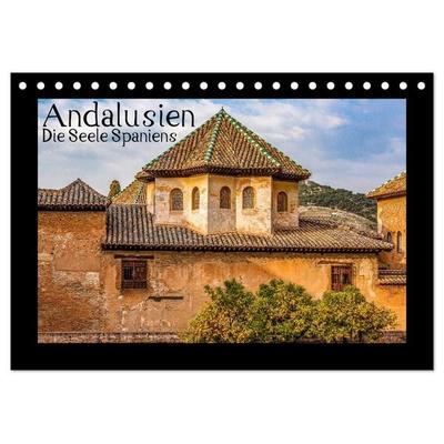 Andalusien - Die Seele Spaniens (Tischkalender 2027 DIN A5 quer), CALVENDO Monatskalender