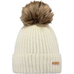 BARTS Damen Augusti Beanie, Größe ONE SIZE in Weiß Weiß