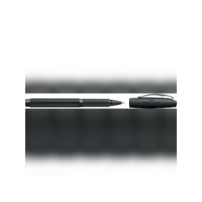 FABER-CASTELL Faber Castell Tintenroller Essentio Aluminium schwarz 0,5 mm