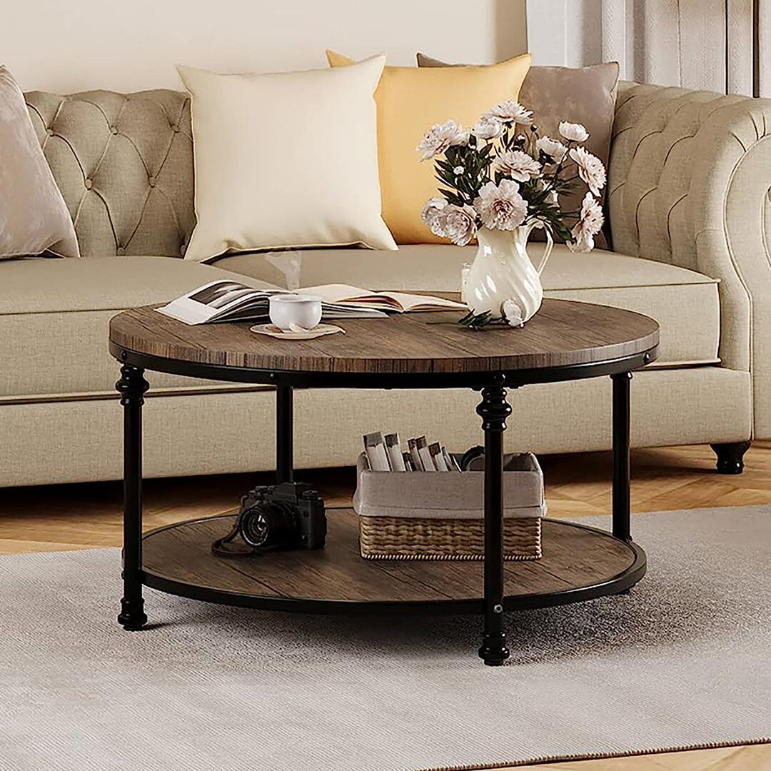 FXSGER Coffee Table 47cm H X 87cm W X 87cm D