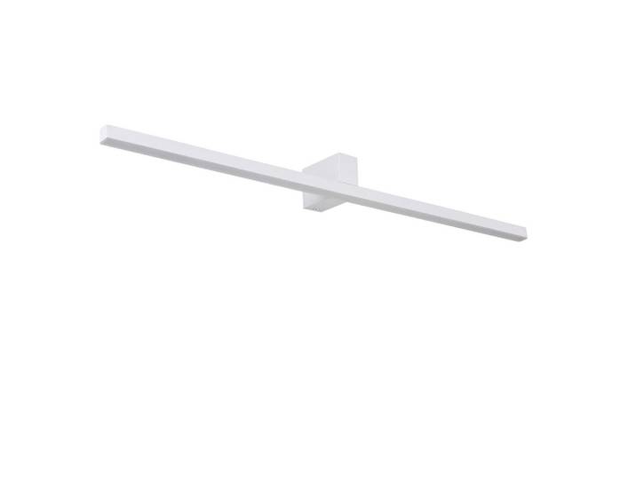 Spiegelleuchte Nevada, Weiß, Metall, 40x7 cm, RoHS, Lampen & Leuchten, Innenbeleuchtung, Wandleuchten, Spiegelleuchten