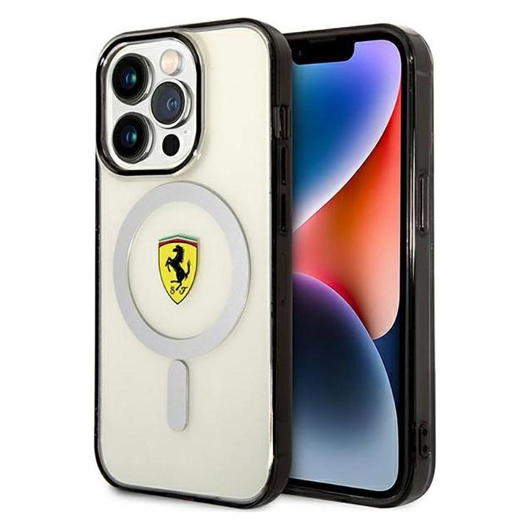 Ferrari FEHMP14LURKT iPhone 14 Pro 6.1" clear/transparent hardcase Outline Magsafe (Apple iPhone 14 Pro) (FER000571-0)