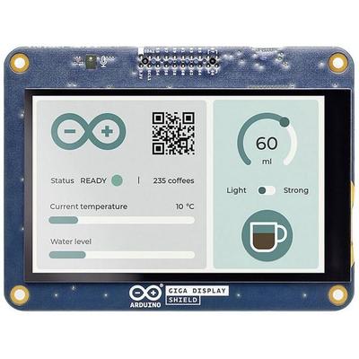Arduino GIGA Display Shield Touchscreen-Monitor 10.1cm (3.97 Zoll) 800 x 480 Pixel