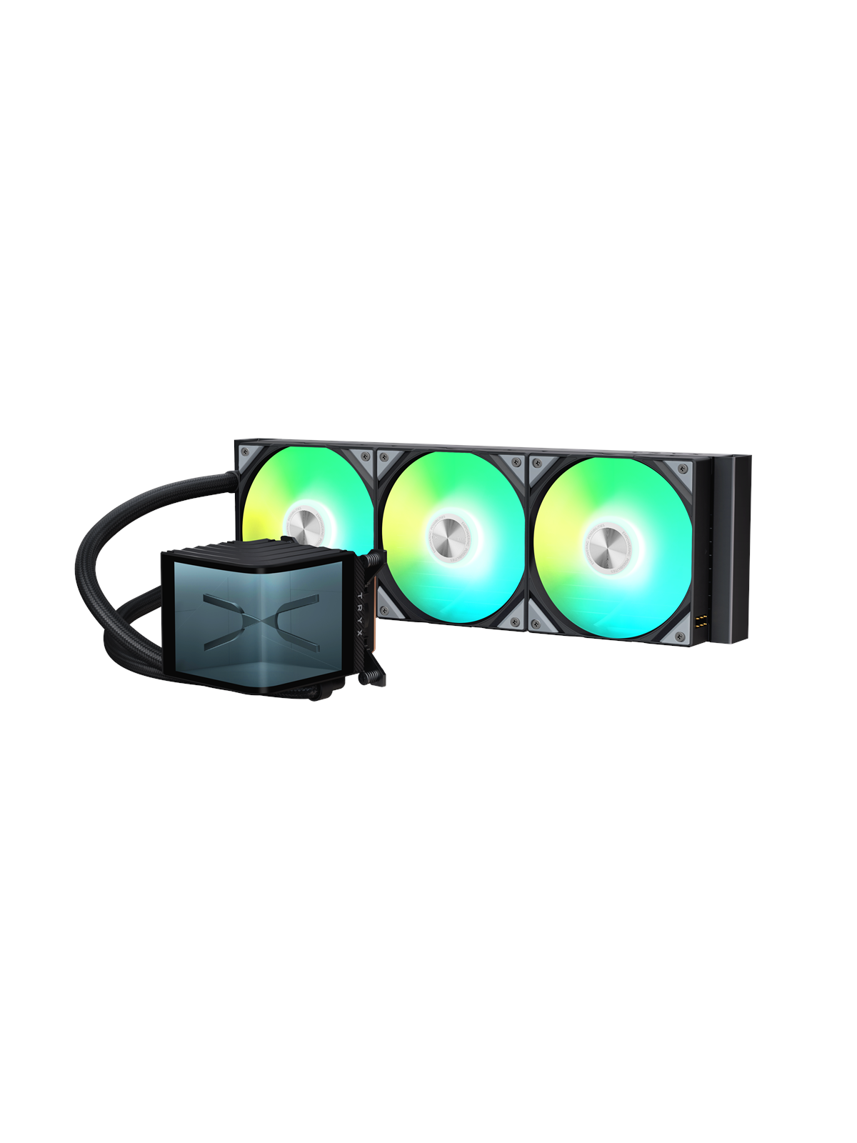 Tryx PANORAMA Upgraded 360mm AIO black - CPU-Wasserkühlung - Max 28 dBA