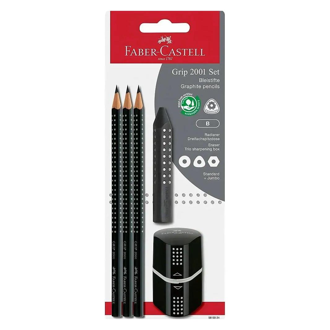 Faber-Castell Grip 2001 Set (B, 5x) (580024)