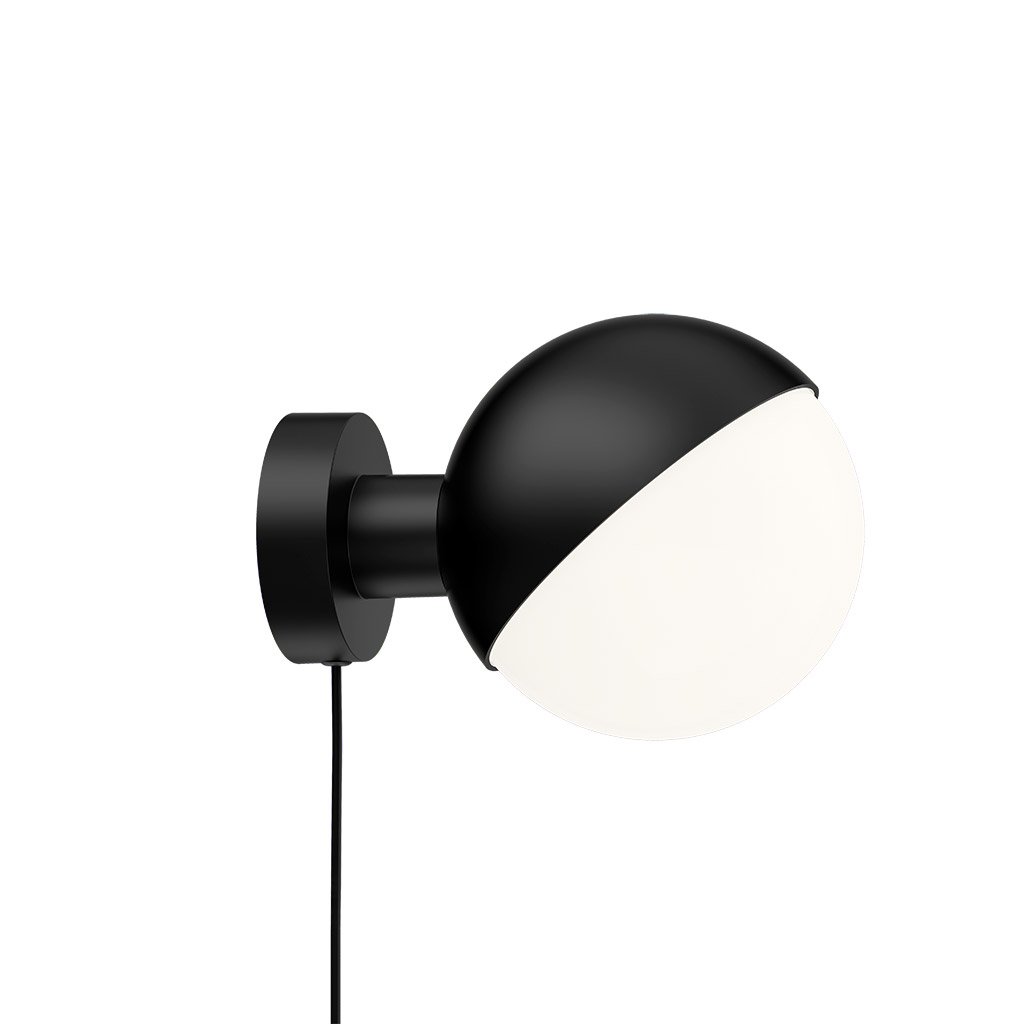 Louis Poulsen VL Studio Wandleuchte mit Kabel (schwarz) schwarz 5743150186