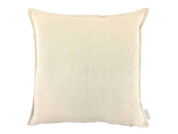 Coussin Tahoe Beige/Beige 45 x 45 x 10cm Tissu mélangé