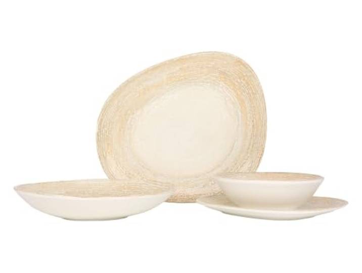 Bonna Geschirrset - Patera - 24 teilig - 6 Personen - Porzellan