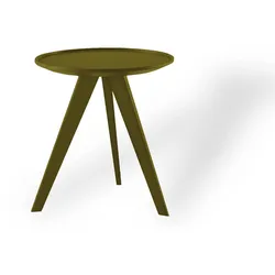 Woody Hill mit Rahmen Durchmesser 40 cm 45cm lemon