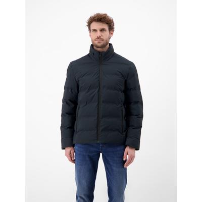 Steppjacke LERROS "Herren Steppjacke", Herren, Gr. M, schwarz (blau night), 100% Polyester, Jacken Steppjacke