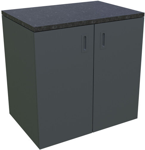 Bellano Living Element für Outdoorküchen inkl. 2 Türen anthrazit granit