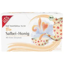 H&S Bio Salbei-Honig Filterbeutel 20X2 g