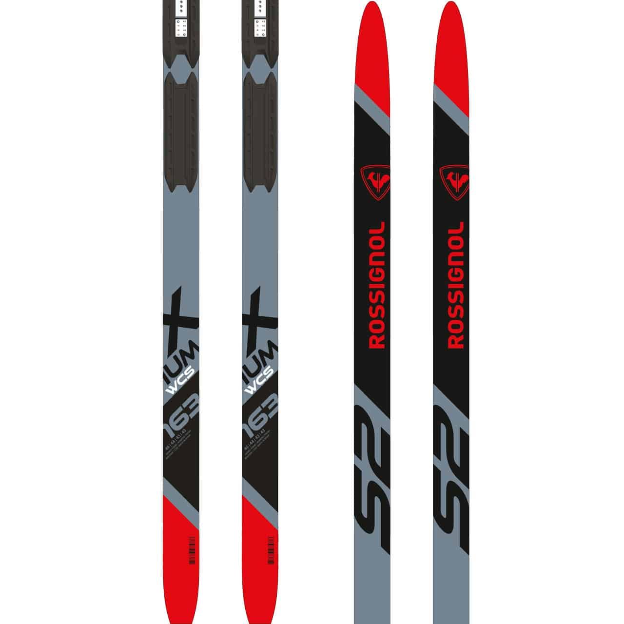 Rossignol X-Ium Skating WCS Junior incl. Race JR Skate - 163 cm = 30 - 40 kg