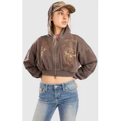 Affliction Shred Fest Sweatjacke taupe Gr. M