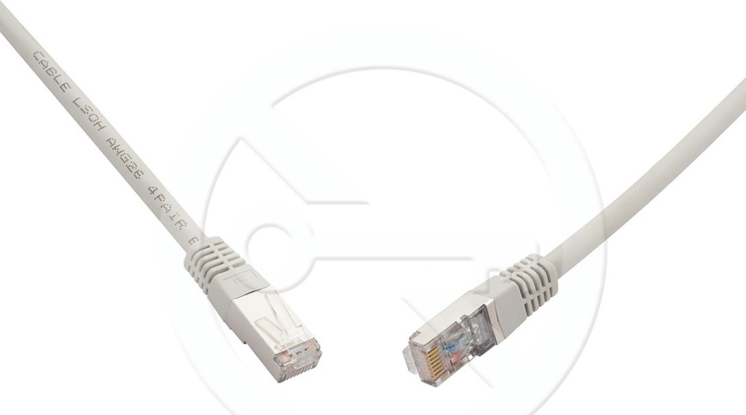 Solarix patchkabel CAT6A SFTP LSOH, 1 meter, grijs