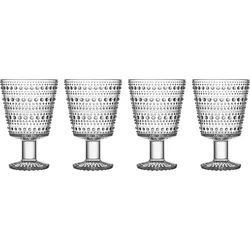 Kastehelmi Pokale 260 ml transparent 4 St.