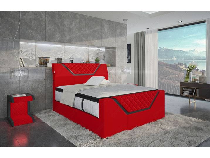 Boxspringbett Nantes Stoff