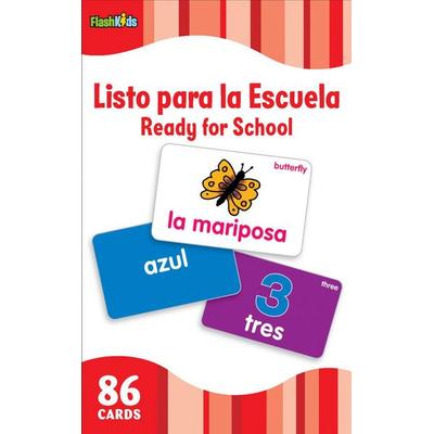 Listo Para La Escuela/Ready for School (Flash Kids Spanish Flash Cards), Nonbook von , Union Square & Co., 978-1-4114-3495-0