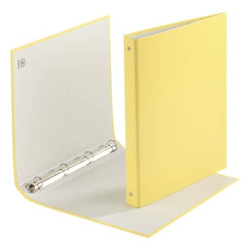 Donau Ringbuch 4-Ringe gelb 3,5 cm DIN A4 (A4, 35 mm, 1 Stk.) (326498008)